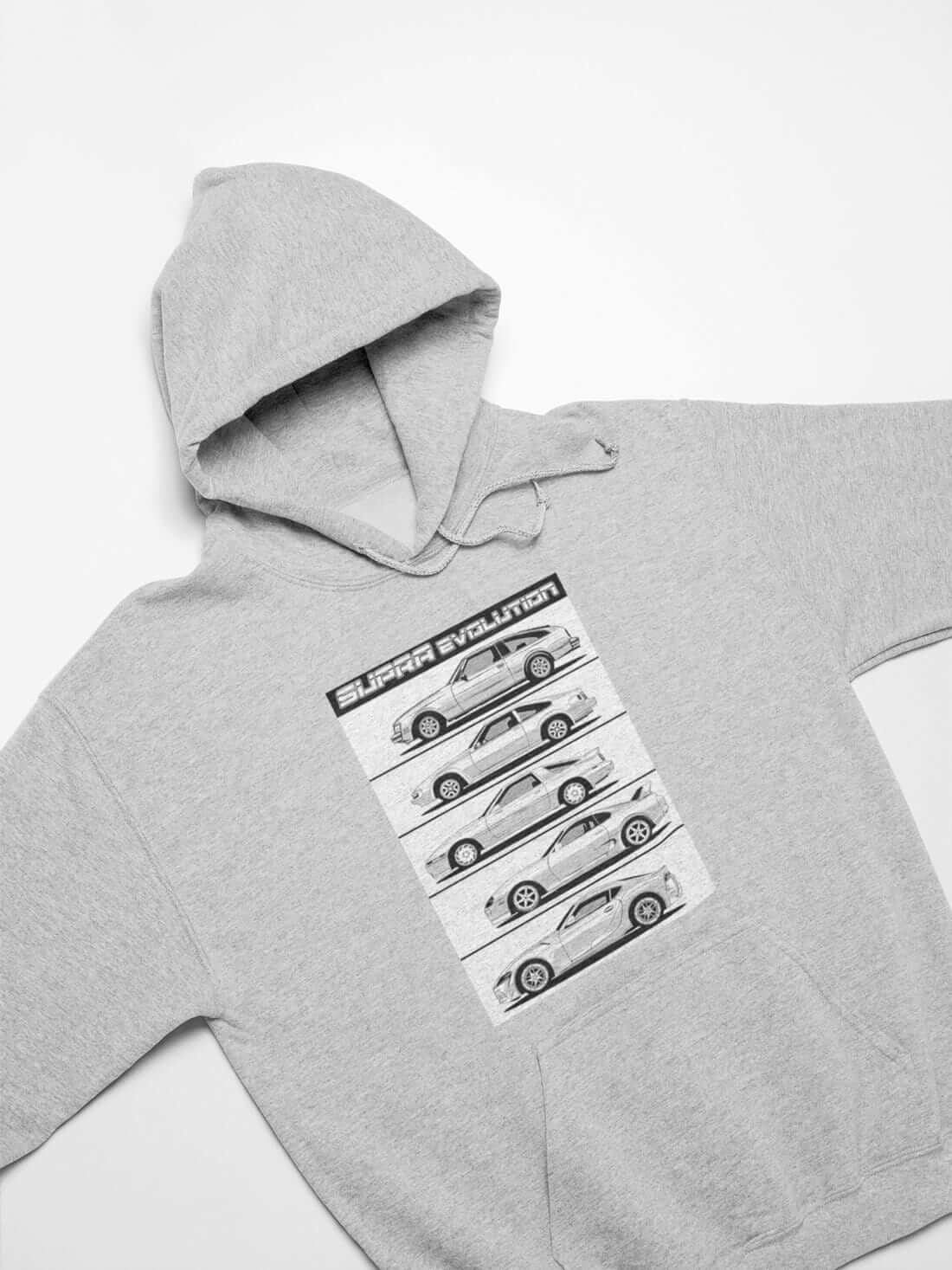 Supra Evolution MKIV A80 to MKV A90 JDM Car Hoodie