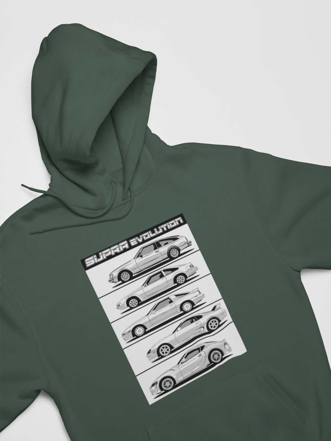 Supra Evolution MKIV A80 to MKV A90 JDM Car Hoodie