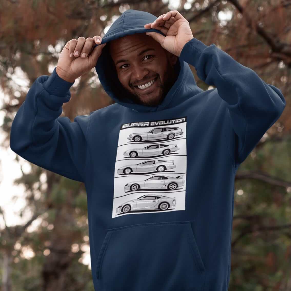 Supra Evolution MKIV A80 to MKV A90 JDM Car Hoodie