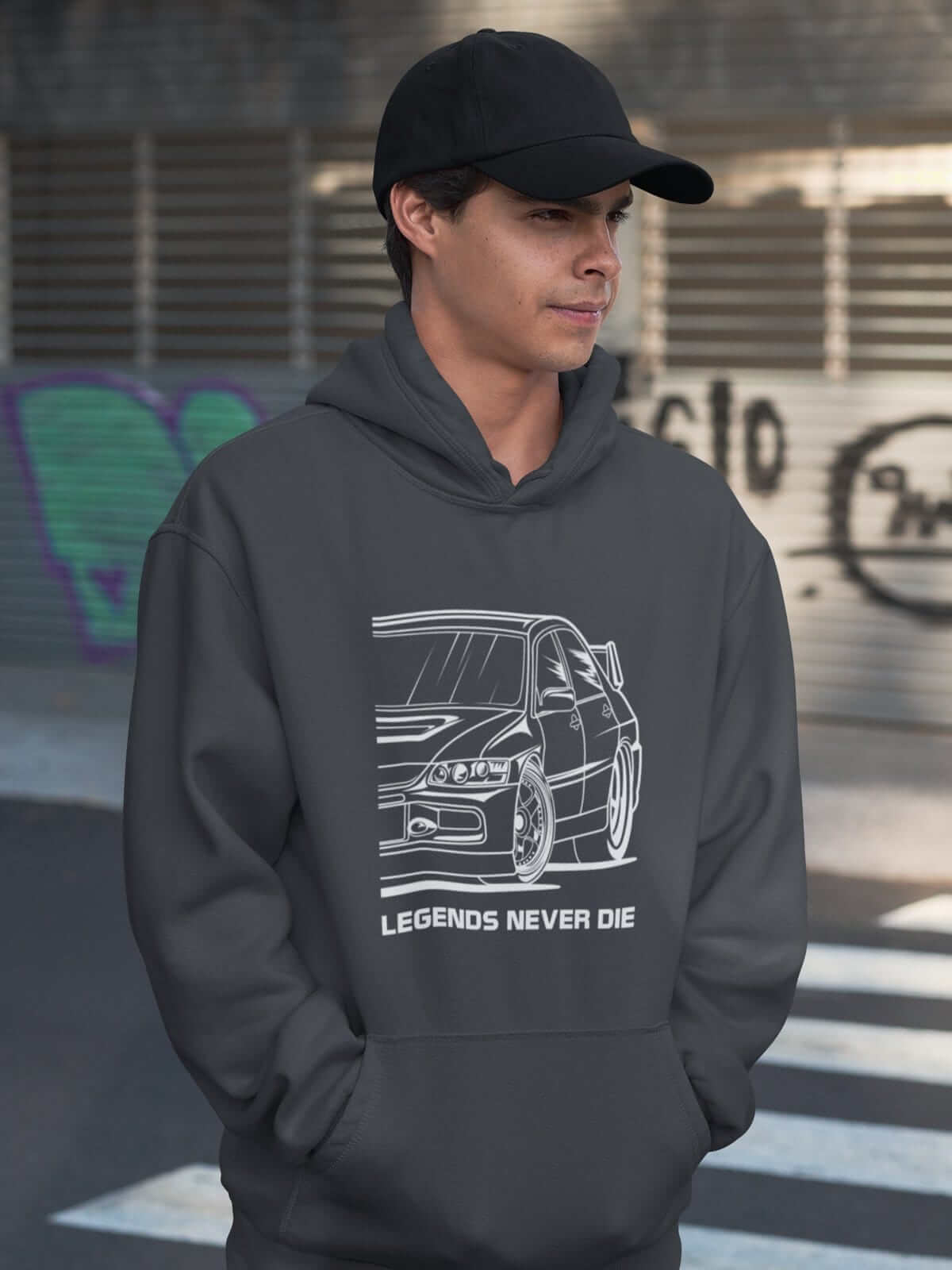 4G63T Evo IX Legends Never Die JDM Hoodie