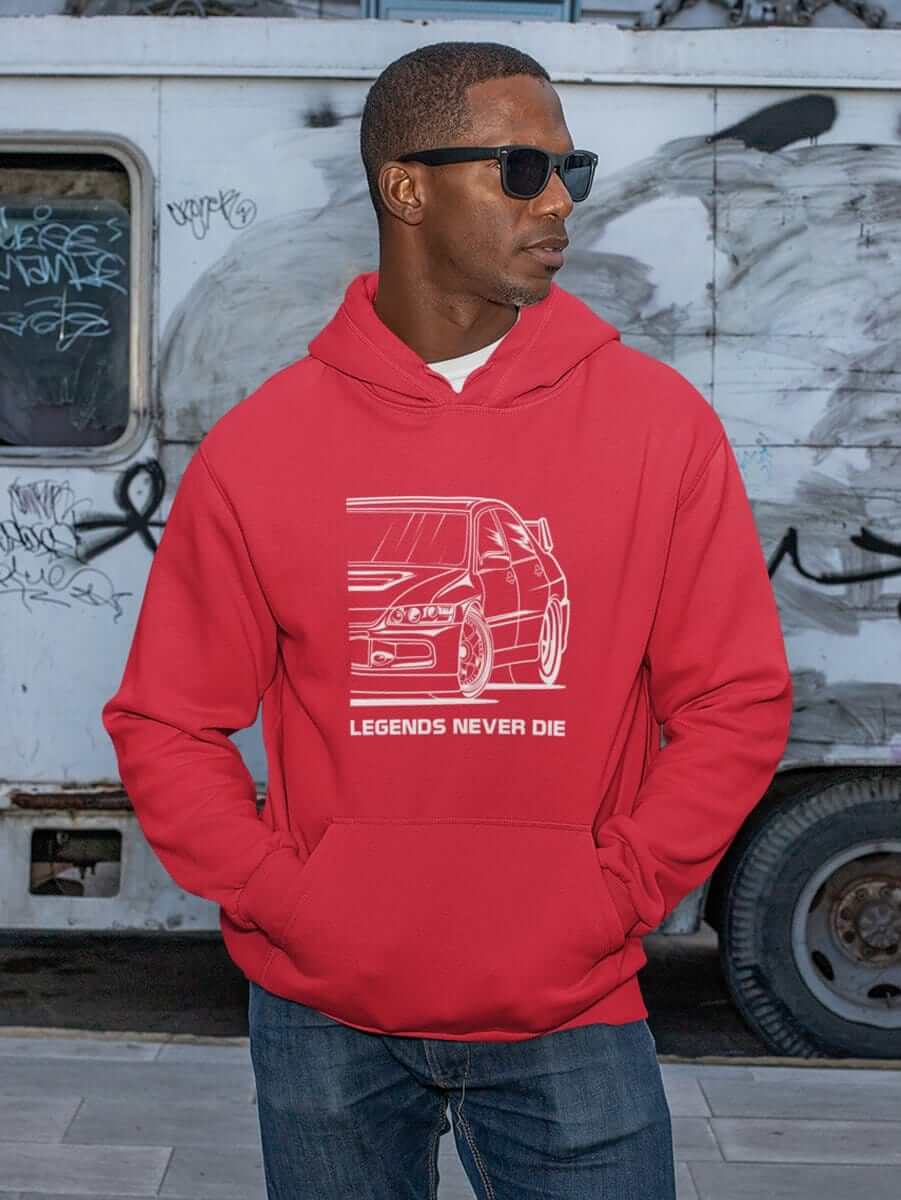 4G63T Evo IX Legends Never Die JDM Hoodie