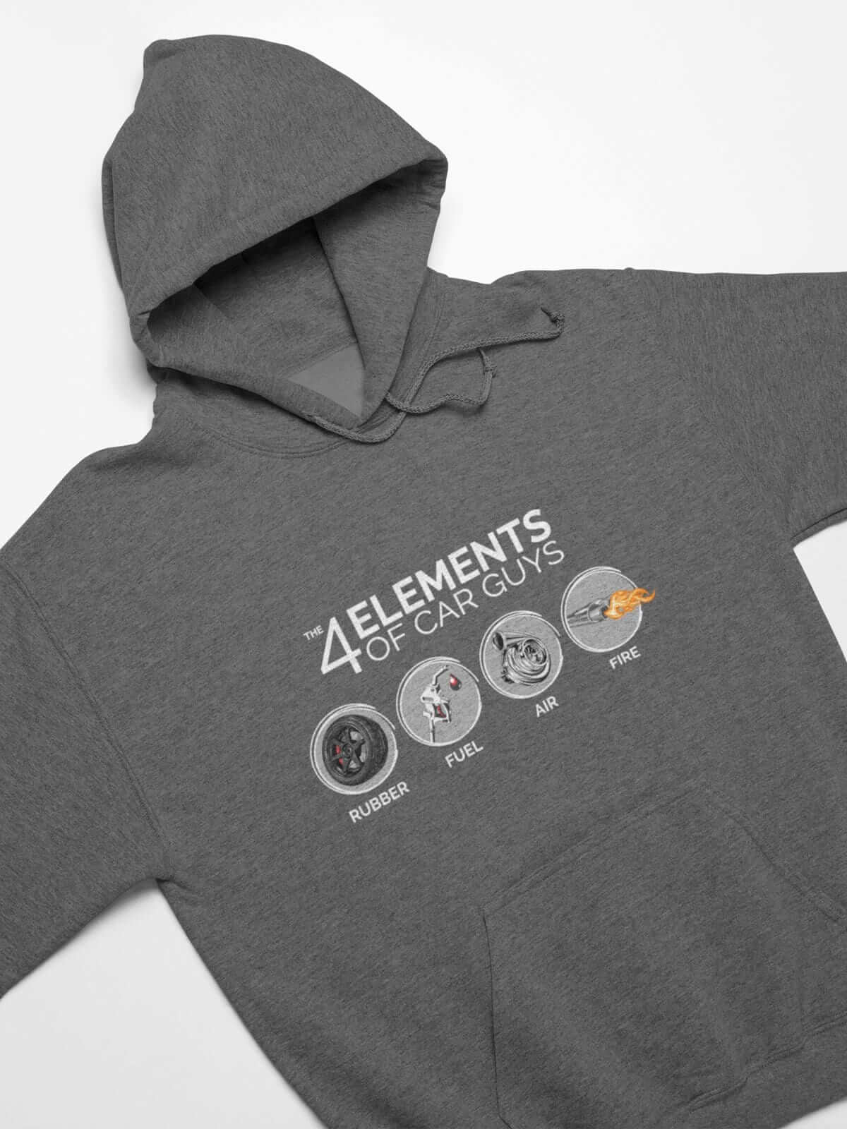 The 4 Elements of Car Guys Funny Car Hoodie