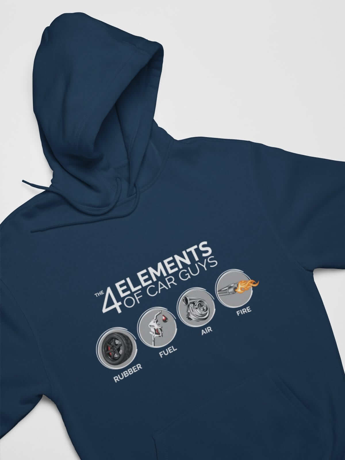 The 4 Elements of Car Guys Funny Car Hoodie