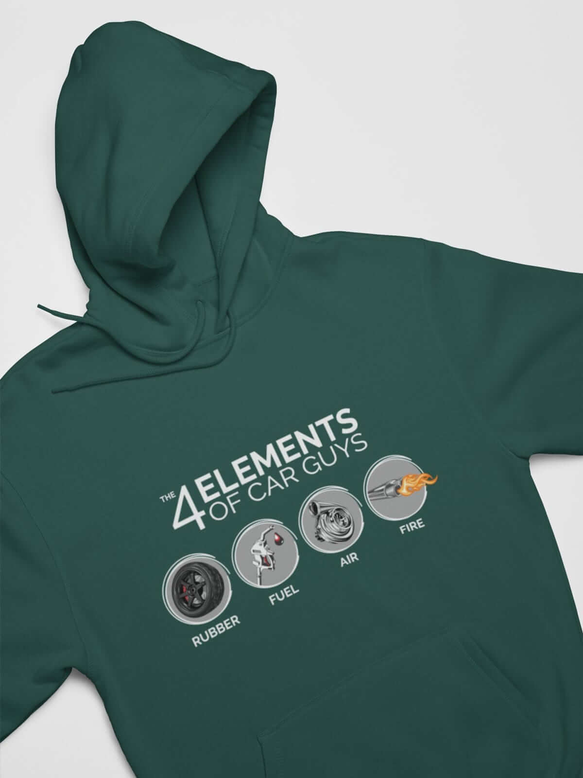 The 4 Elements of Car Guys Funny Car Hoodie