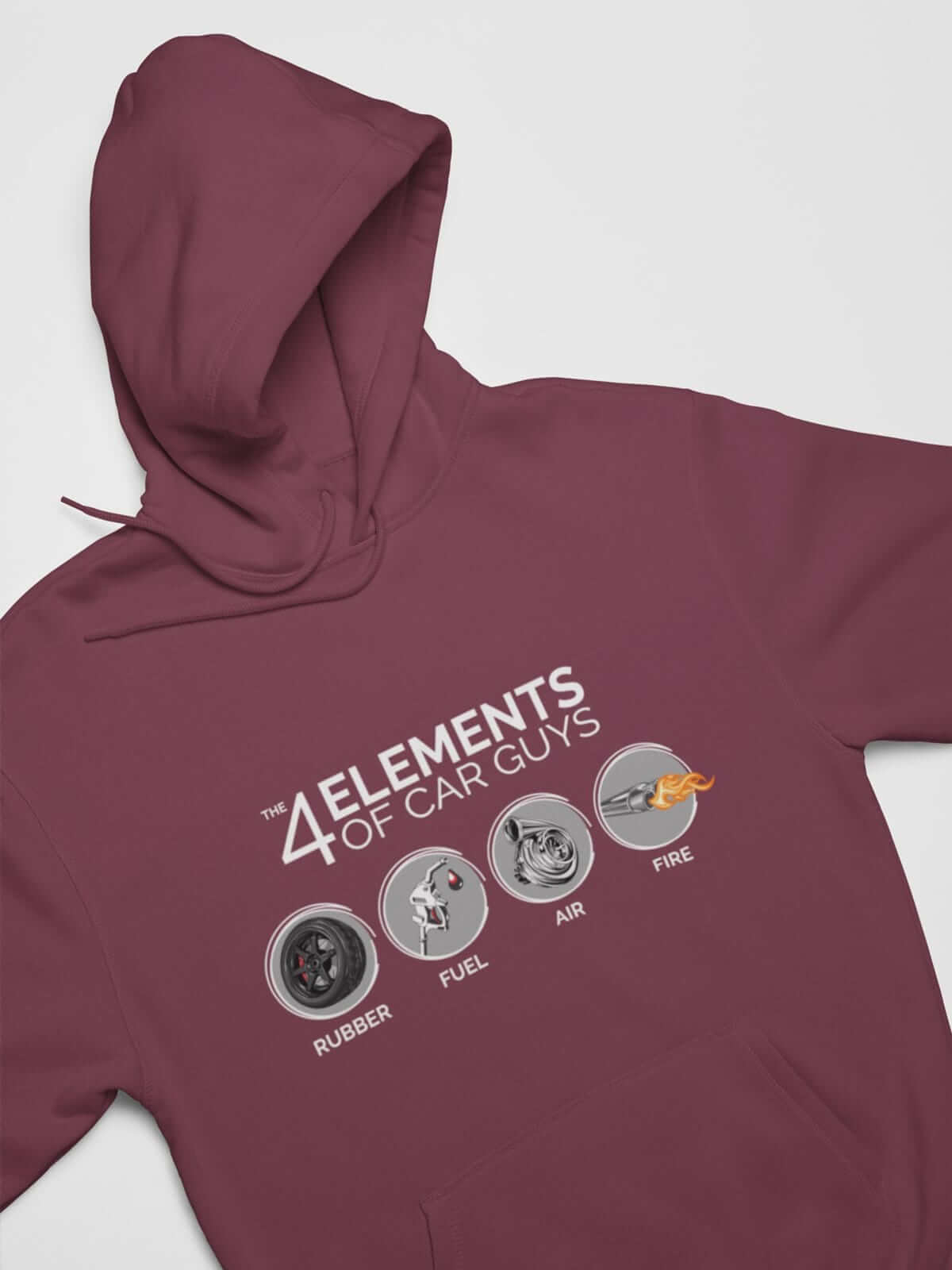 The 4 Elements of Car Guys Funny Car Hoodie