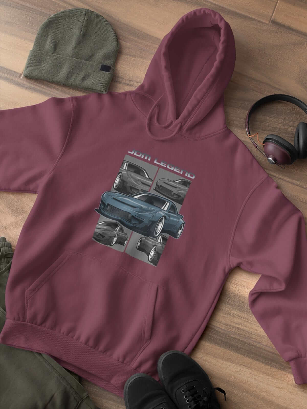 FD3S 13B-REW Rotary Wankel JDM Legend Car Hoodie