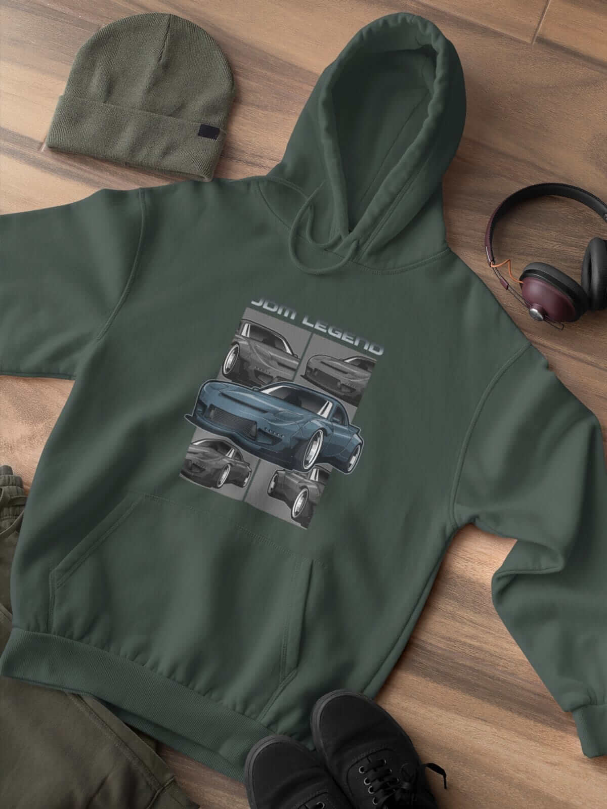 FD3S 13B-REW Rotary Wankel JDM Legend Car Hoodie