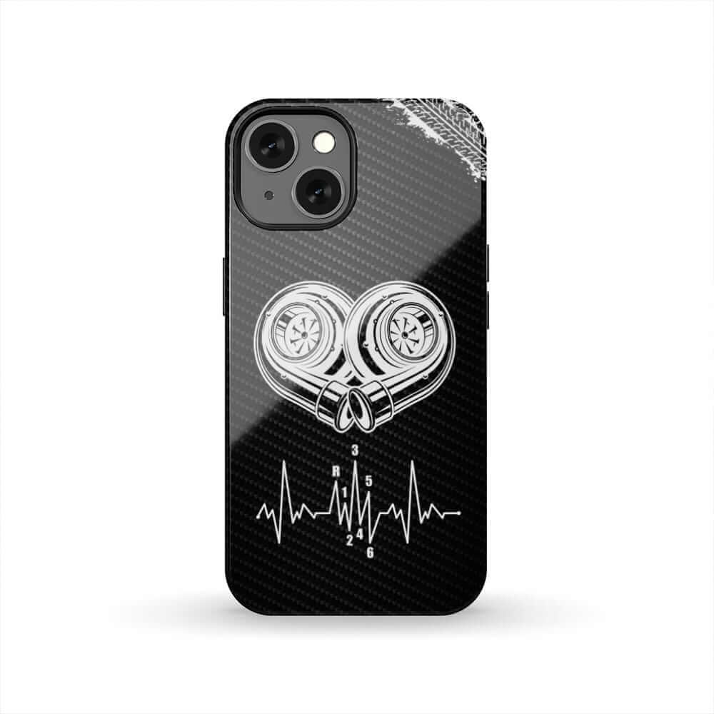 Twin Turbo Boost Car Tough Phone Case | JDM Car Guy Gift