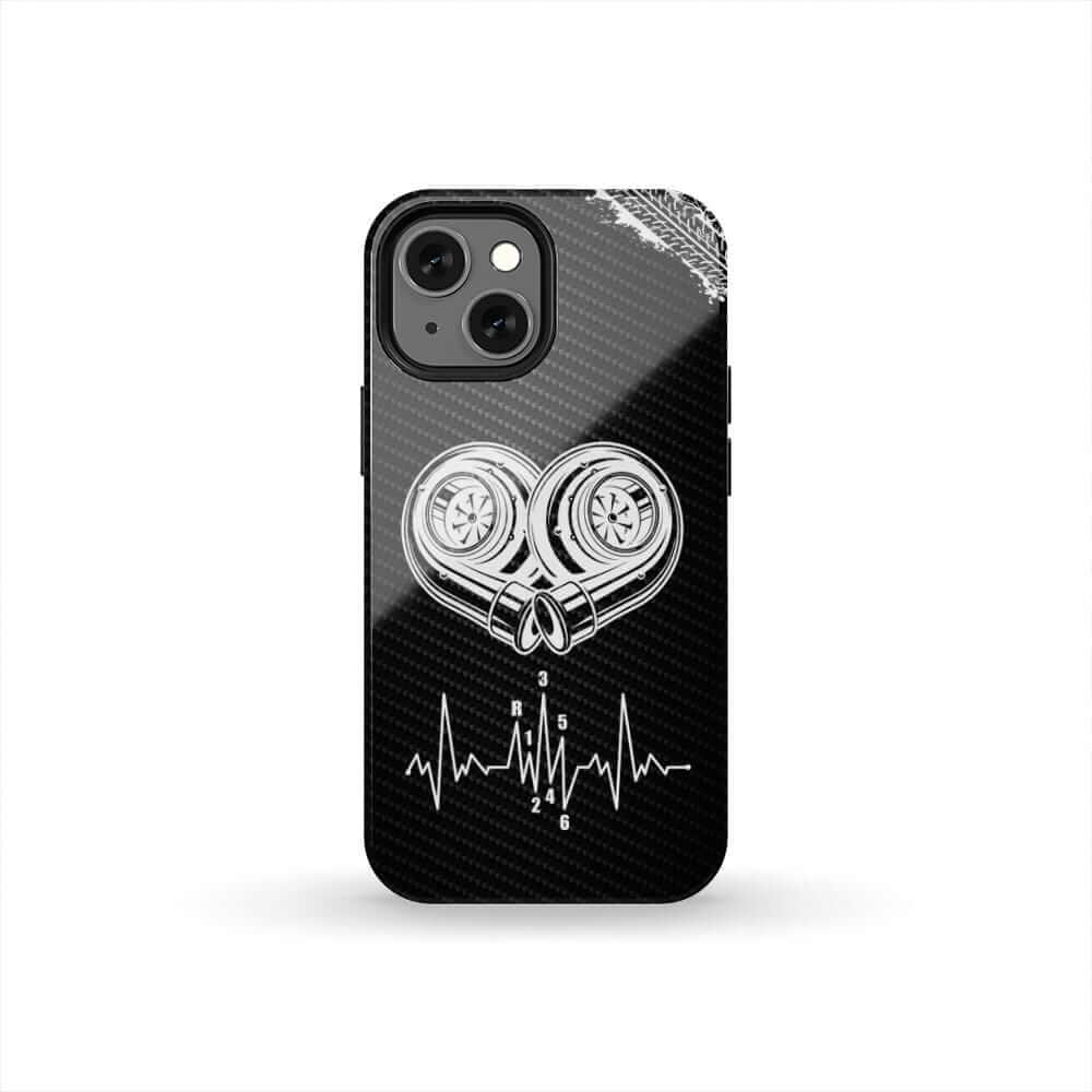 Twin Turbo Boost Car Tough Phone Case | JDM Car Guy Gift