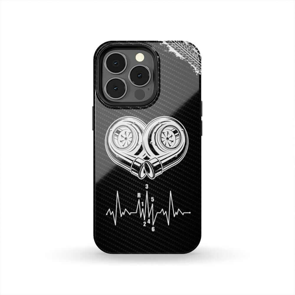 Twin Turbo Boost Car Tough Phone Case | JDM Car Guy Gift