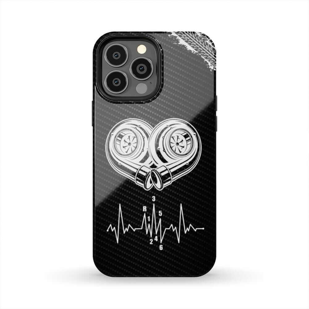 Twin Turbo Boost Car Tough Phone Case | JDM Car Guy Gift