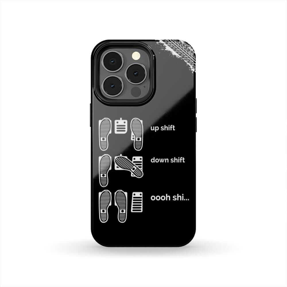 Heel Toe Rev Match Phone Case | Manual Car Guy Gift