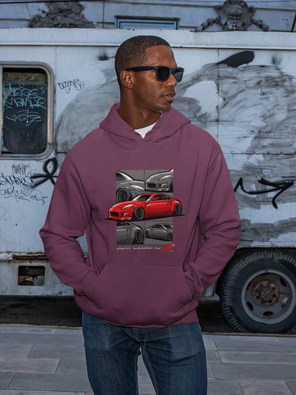 Z33 350Z Fairlady JDM Legend Car Hoodie