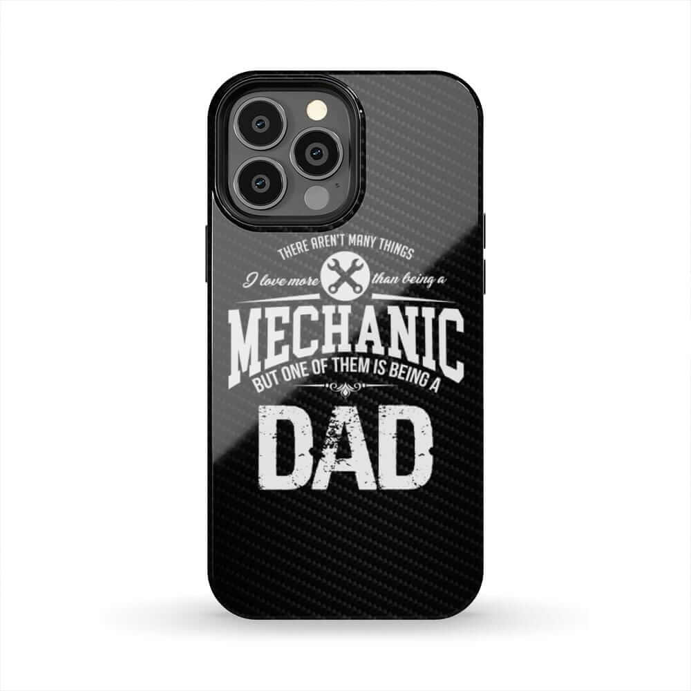 Mechanic Dad Tough Phone Case | Father's Day Car Guy Gift