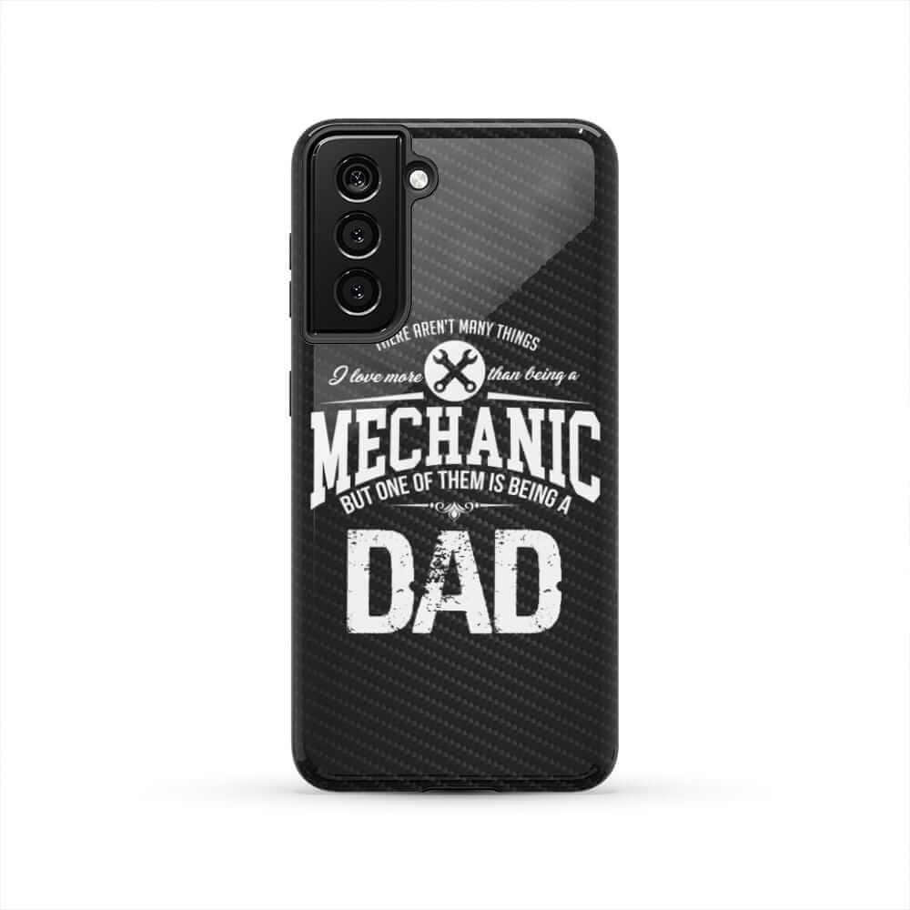 Mechanic Dad Tough Phone Case | Father's Day Car Guy Gift