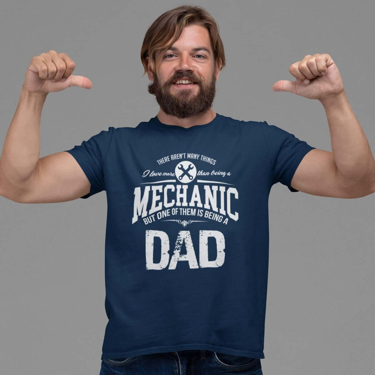 Mechanic Dad Car T-Shirt