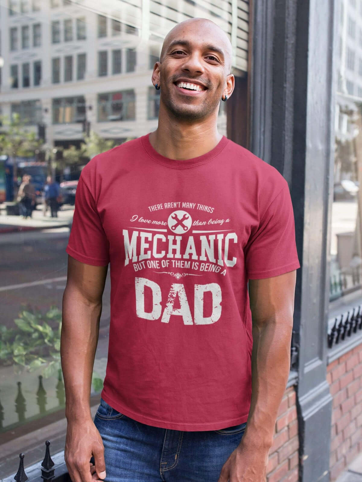 Mechanic Dad Car T-Shirt