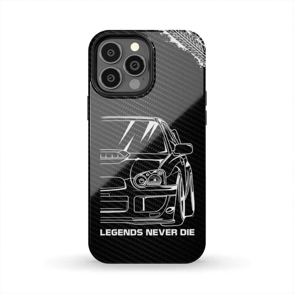 Subie WRX STI EJ20 Legends Never Die Tough Phone Case | JDM Car Gift