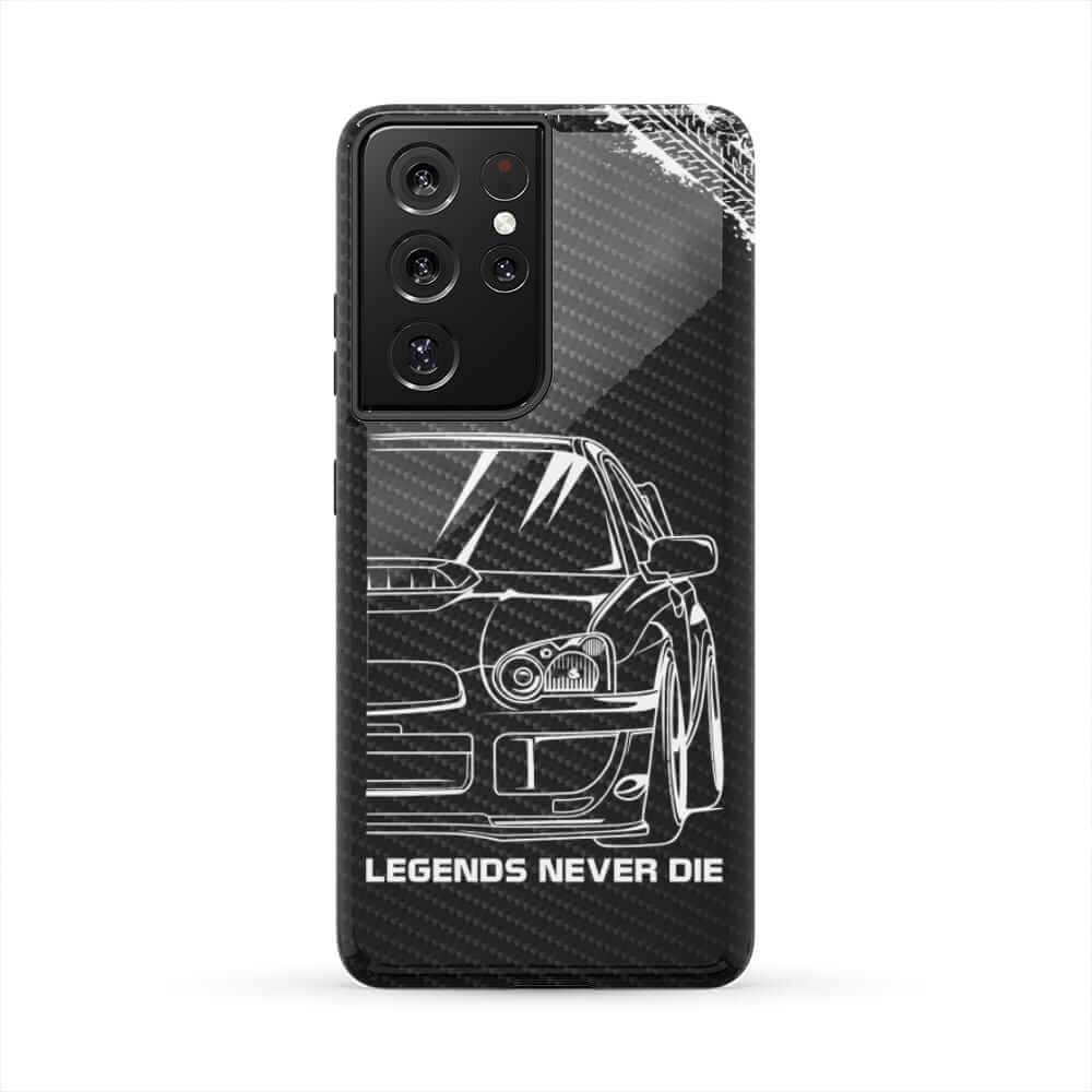 Subie WRX STI EJ20 Legends Never Die Tough Phone Case | JDM Car Gift