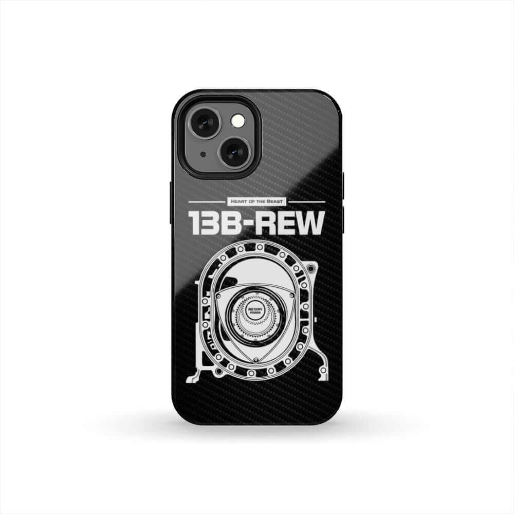 13B-REW Rotary Engine Diagram Tough Phone Case | RX7 JDM Car Gift