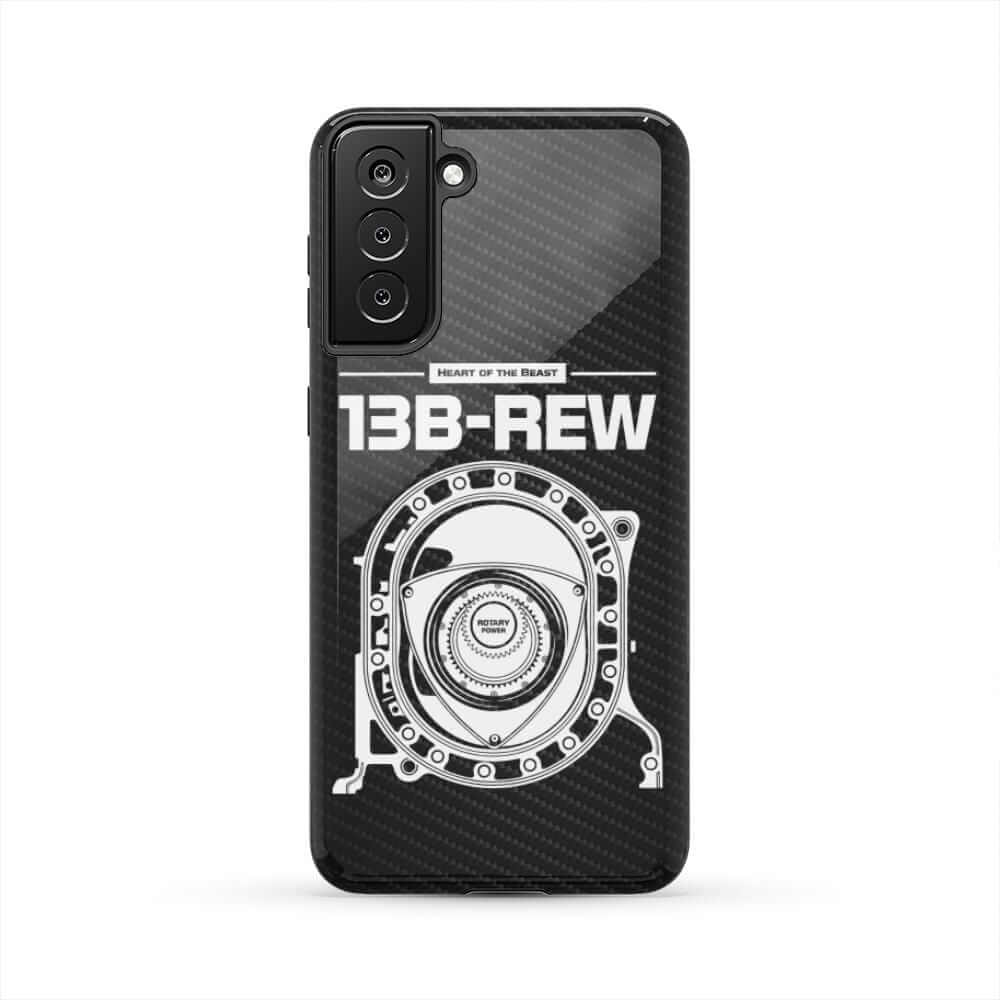 13B-REW Rotary Engine Diagram Tough Phone Case | RX7 JDM Car Gift