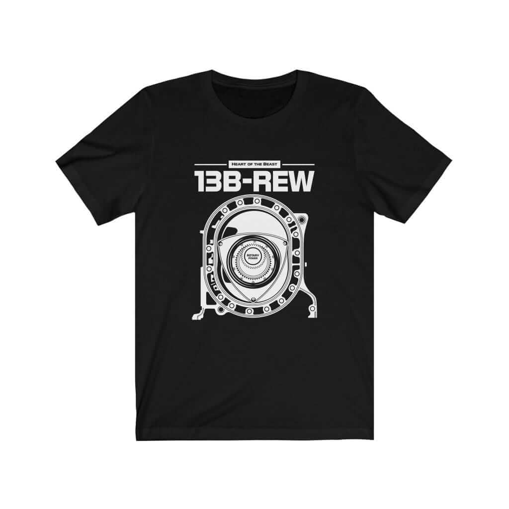 13B-REW Rotary Wankel Engine JDM T-Shirt
