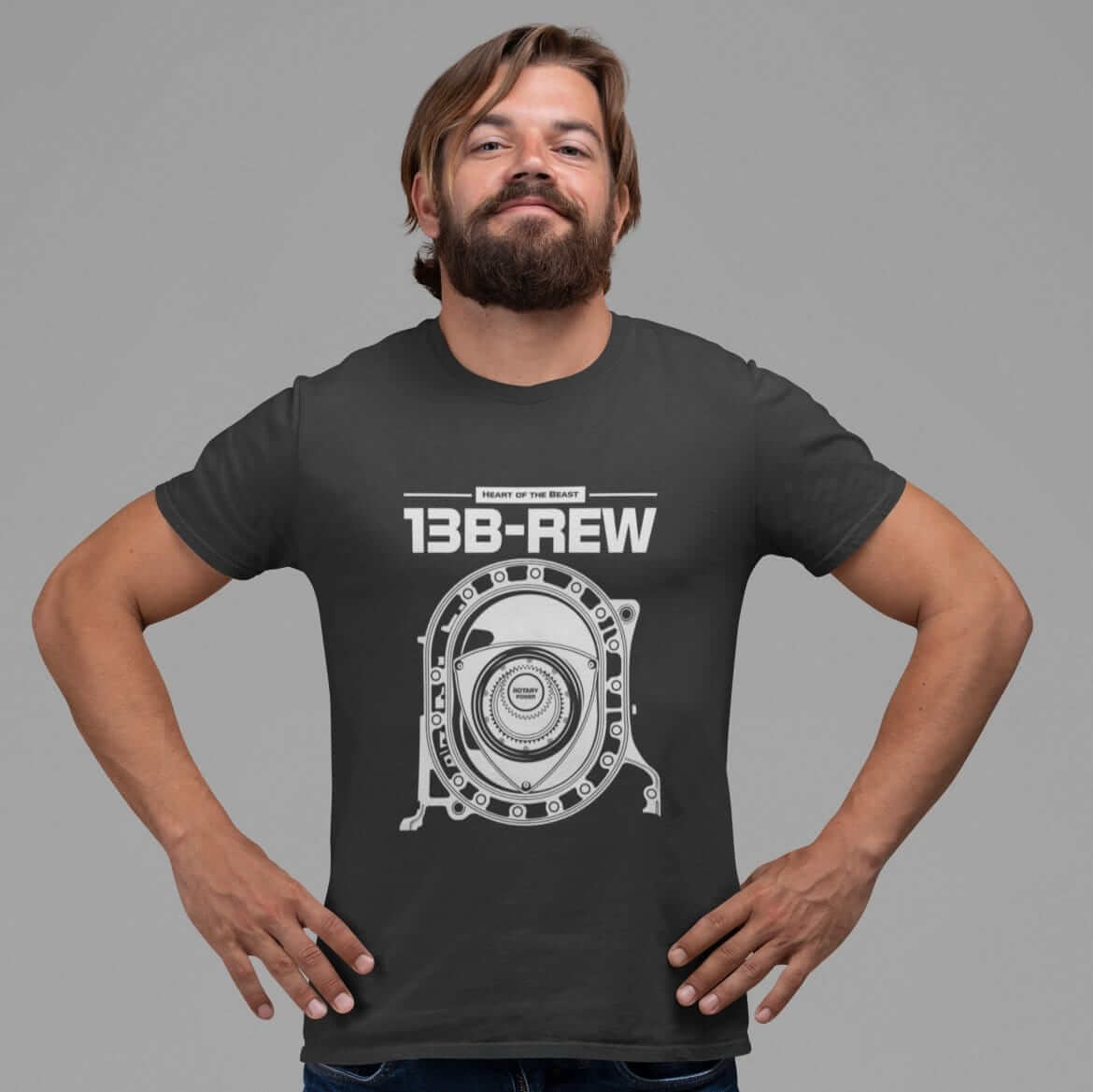 13B-REW Rotary Wankel Engine JDM T-Shirt