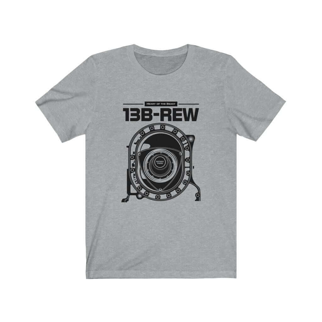 13B-REW Rotary Wankel Engine JDM T-Shirt