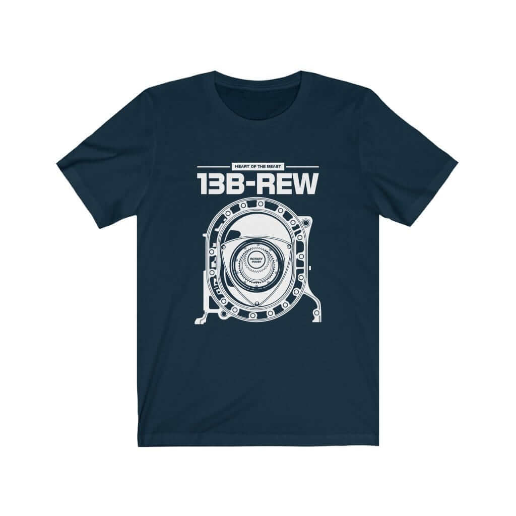 13B-REW Rotary Wankel Engine JDM T-Shirt