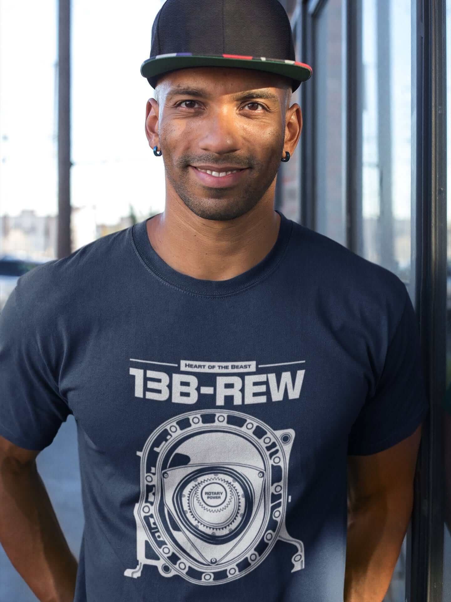 13B-REW Rotary Wankel Engine JDM T-Shirt