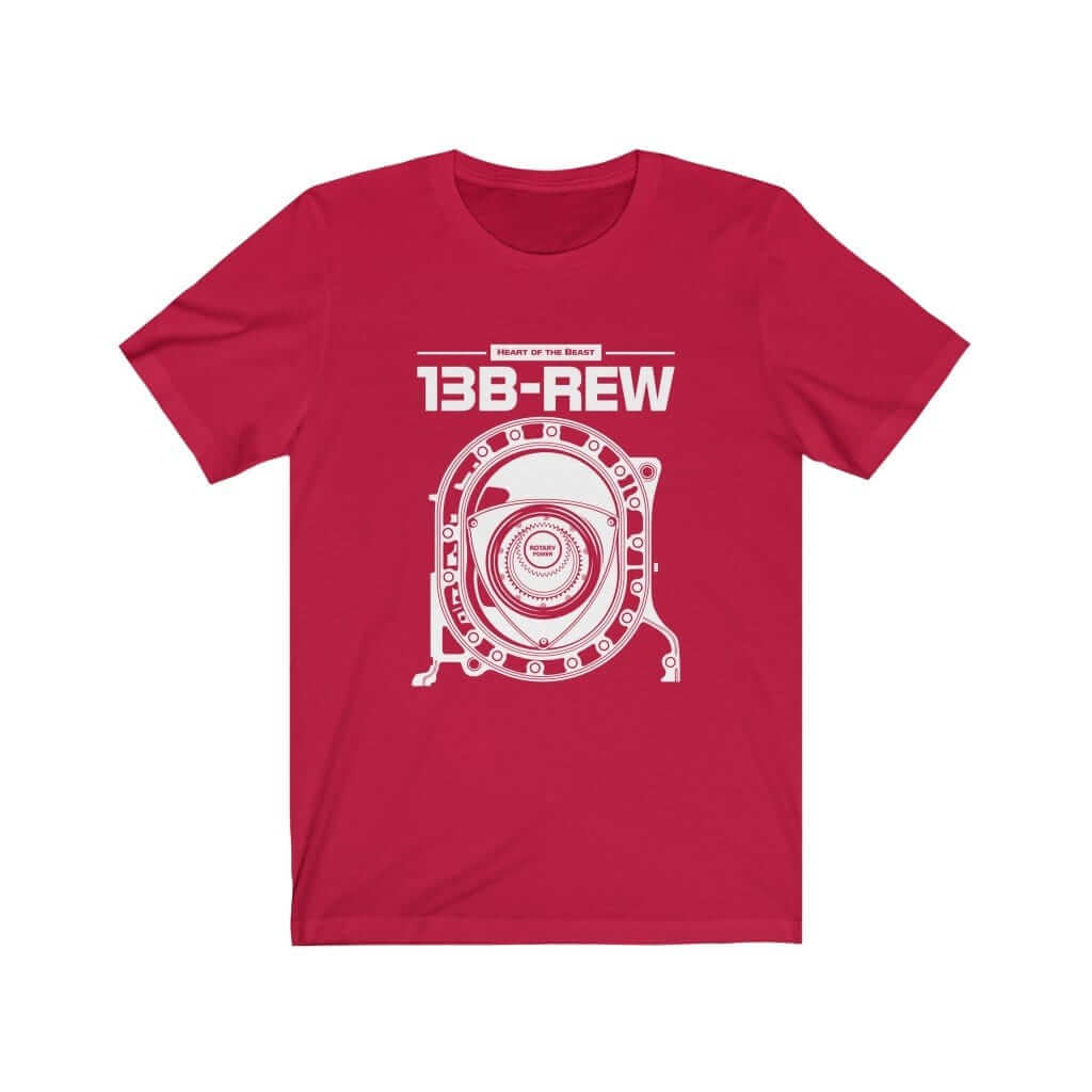 13B-REW Rotary Wankel Engine JDM T-Shirt