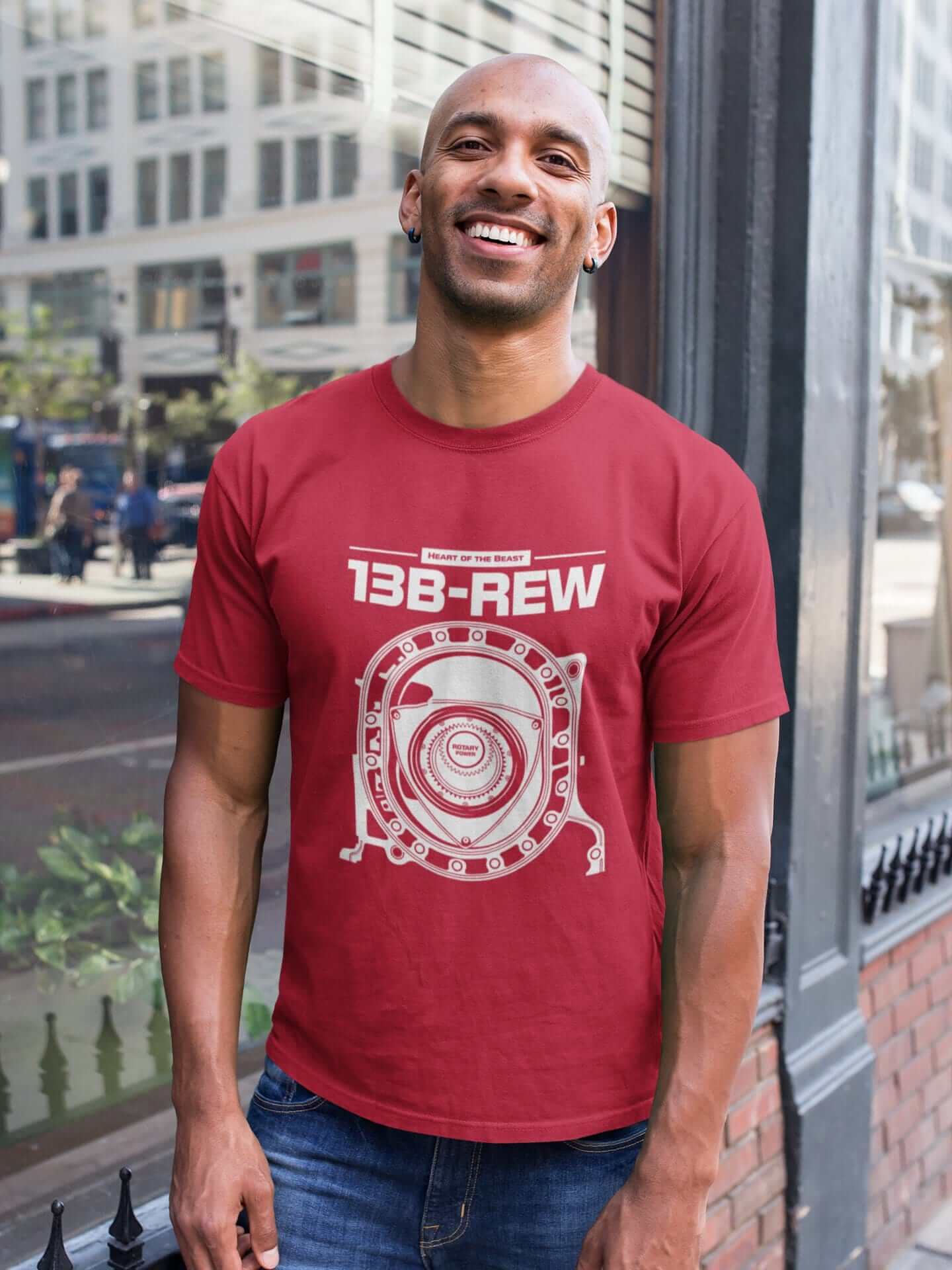 13B-REW Rotary Wankel Engine JDM T-Shirt
