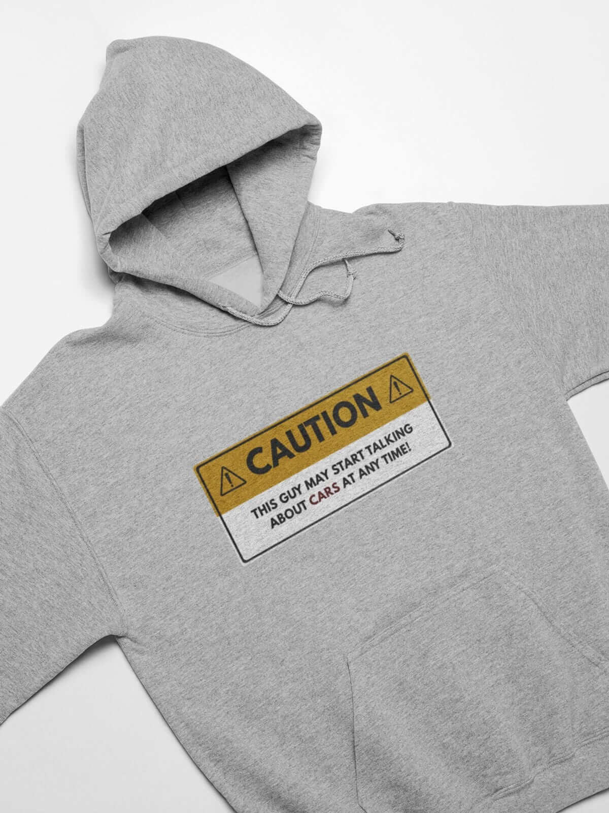 Caution May Start Talking About Cars Funny Hoodie