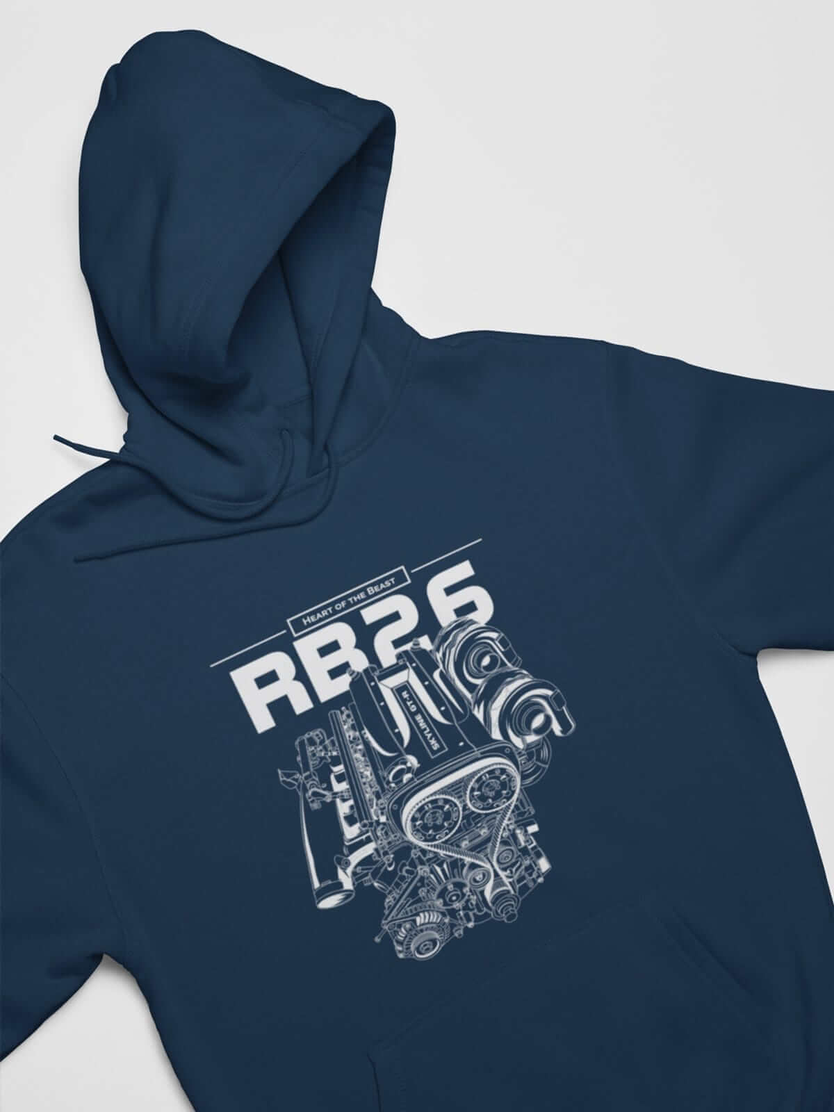 RB26DETT Heart of the Beast JDM Engine Car Hoodie