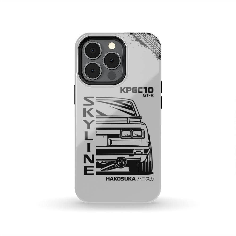 Classic Japanese Car KPGC10 Hakosuka Tough Phone Case | JDM Gift