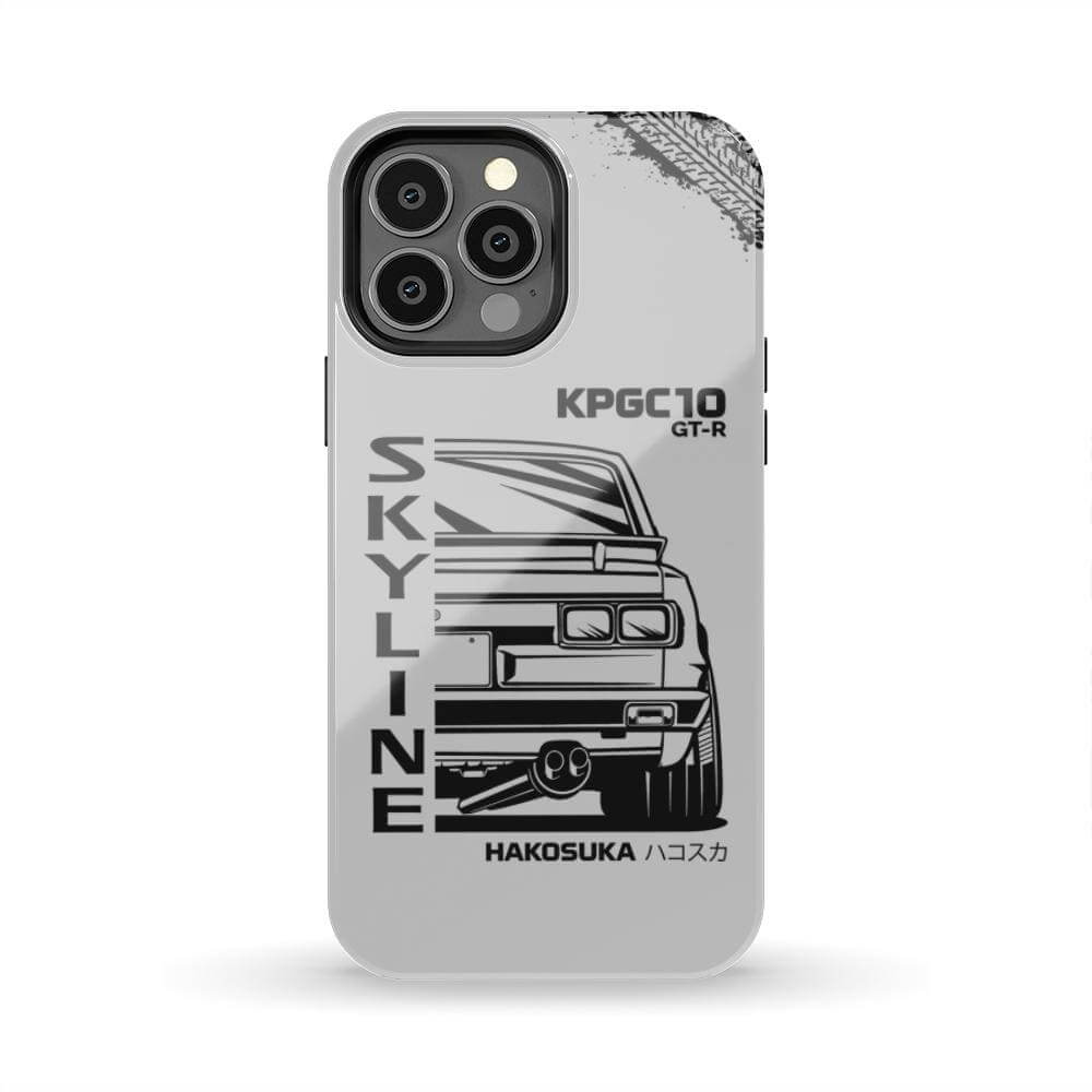 Classic Japanese Car KPGC10 Hakosuka Tough Phone Case | JDM Gift