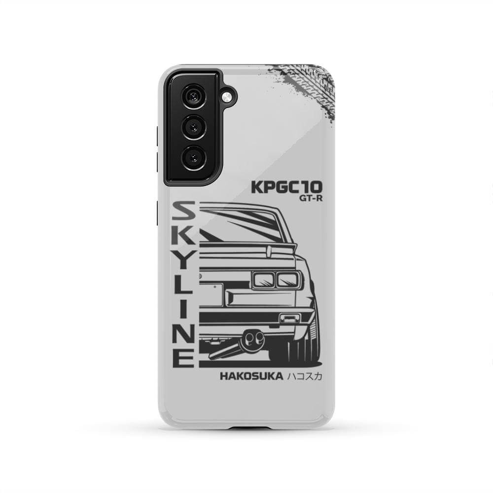 Classic Japanese Car KPGC10 Hakosuka Tough Phone Case | JDM Gift