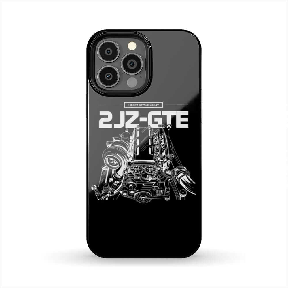 2JZ-GTE Engine Tough Car Phone Case | MKIV Supra JDM Gift
