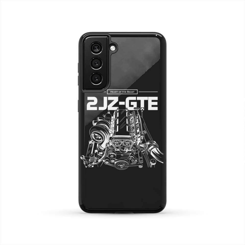 2JZ-GTE Engine Tough Car Phone Case | MKIV Supra JDM Gift