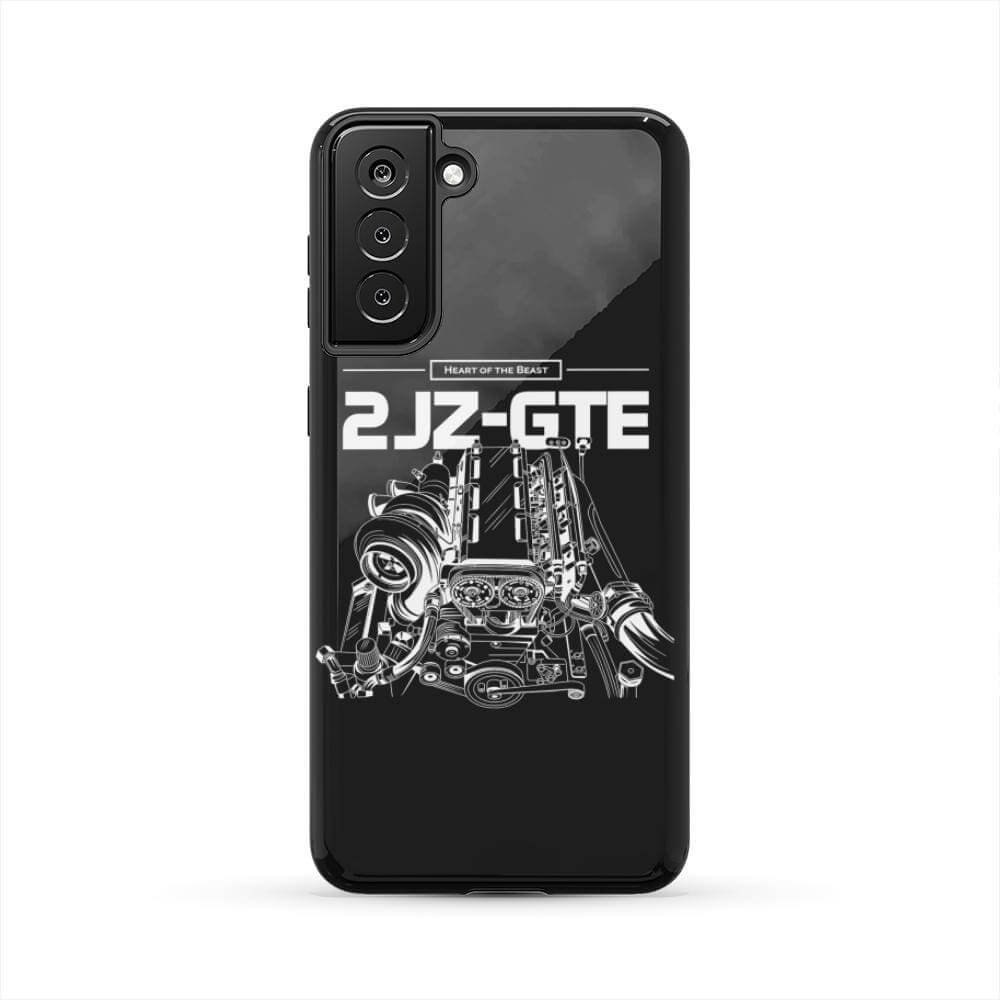 2JZ-GTE Engine Tough Car Phone Case | MKIV Supra JDM Gift