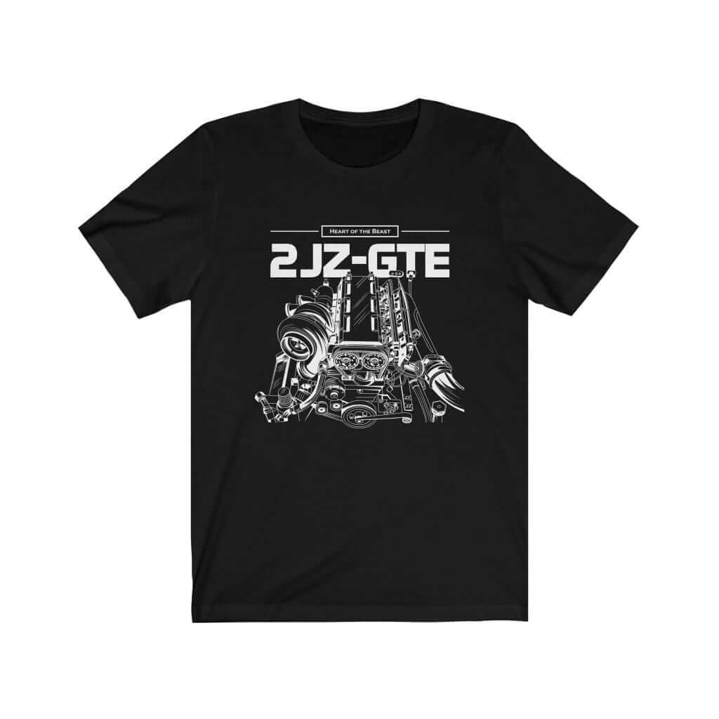 2JZ Engine Car T-Shirt