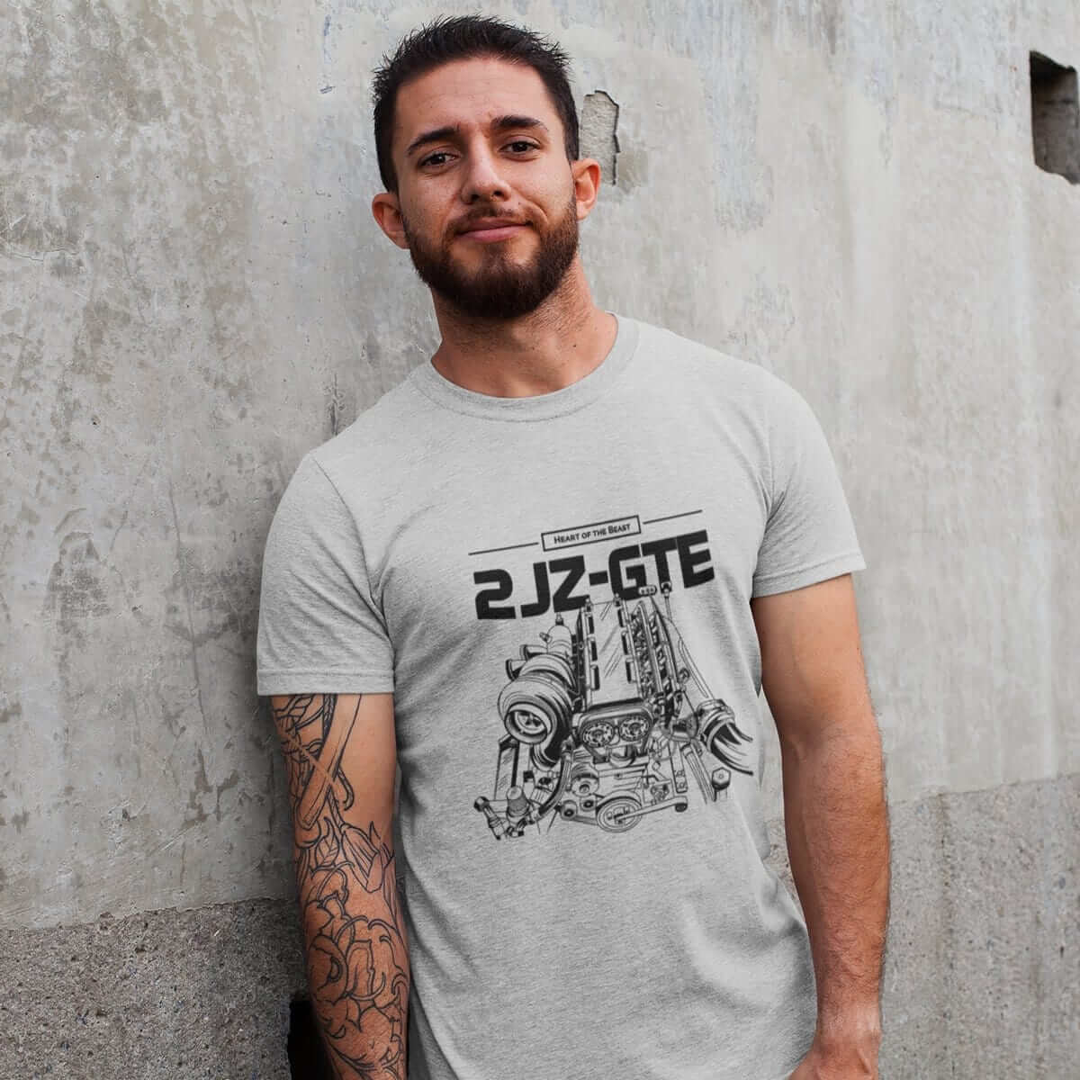 2JZ Engine Car T-Shirt