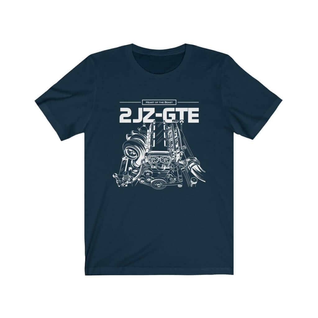 2JZ Engine Car T-Shirt