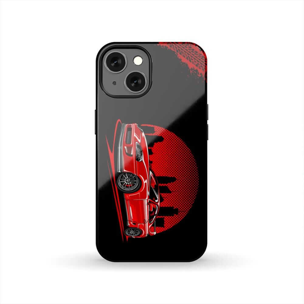 MKIV A80 Supra 2JZ Red City Tough Phone Case | JDM Car Guy Gift