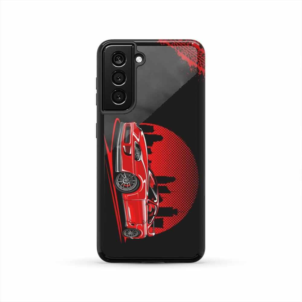 MKIV A80 Supra 2JZ Red City Tough Phone Case | JDM Car Guy Gift