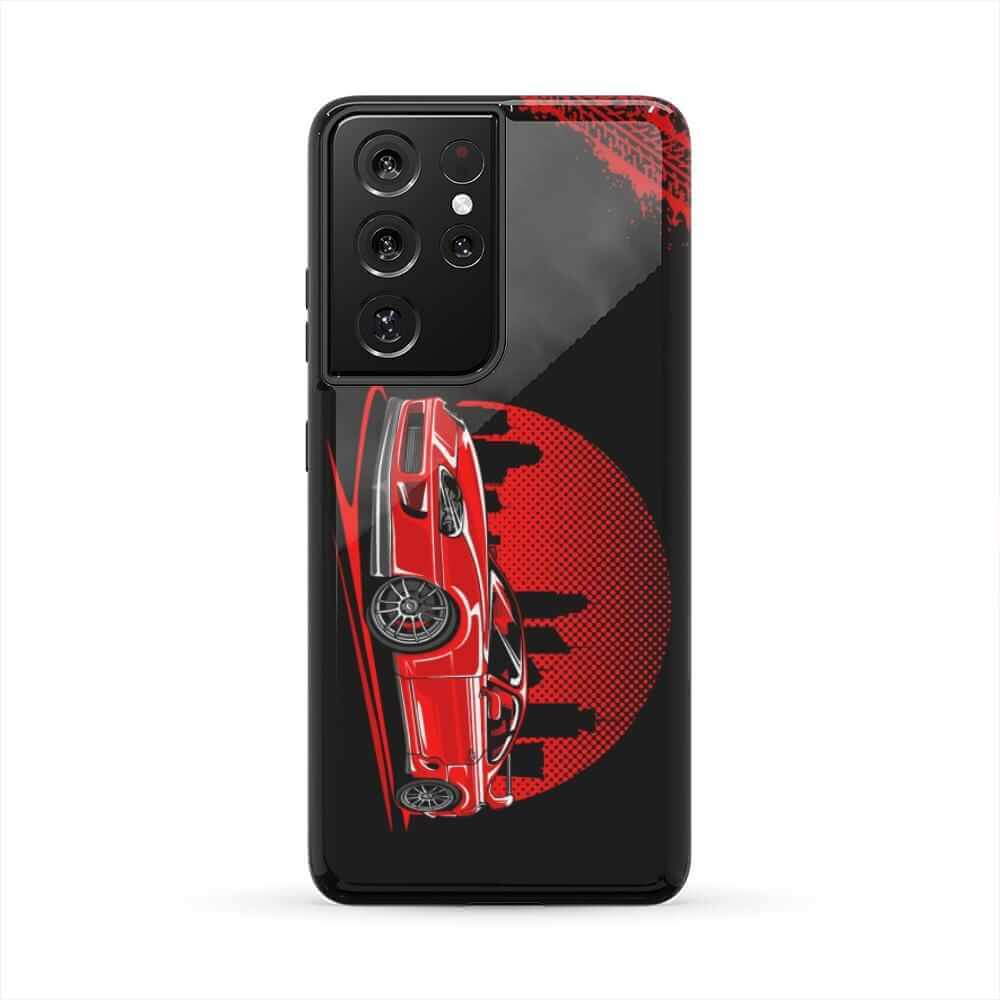 MKIV A80 Supra 2JZ Red City Tough Phone Case | JDM Car Guy Gift