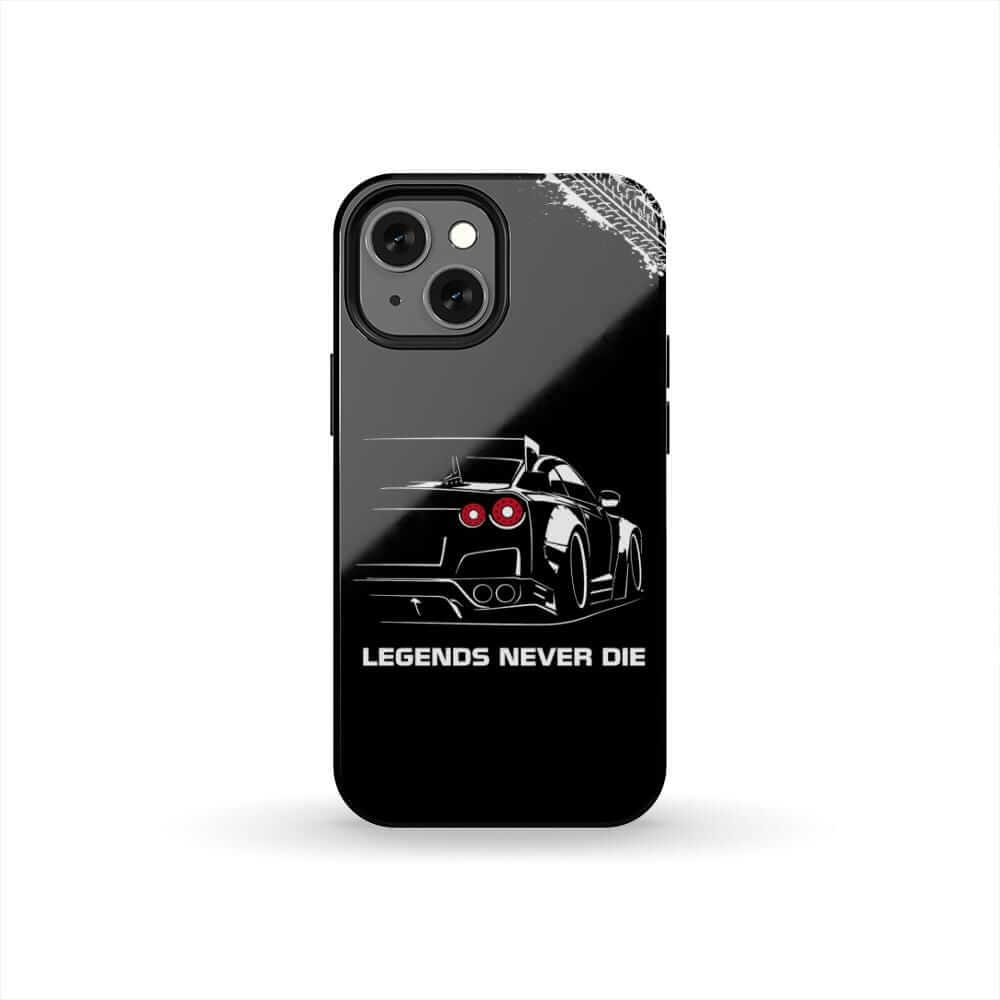 R35 GT-R BNR35 Godzilla Legends Never Die Tough Phone Case | JDM Gift