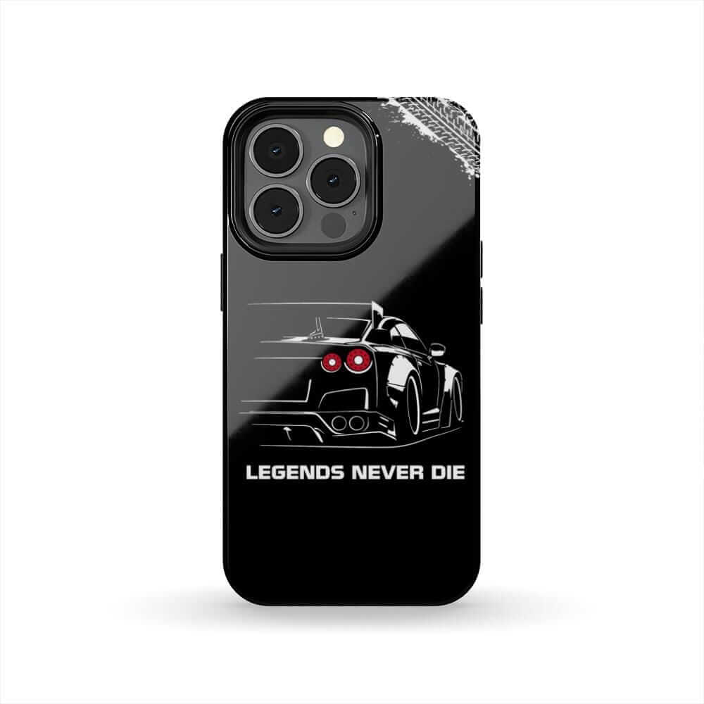 R35 GT-R BNR35 Godzilla Legends Never Die Tough Phone Case | JDM Gift