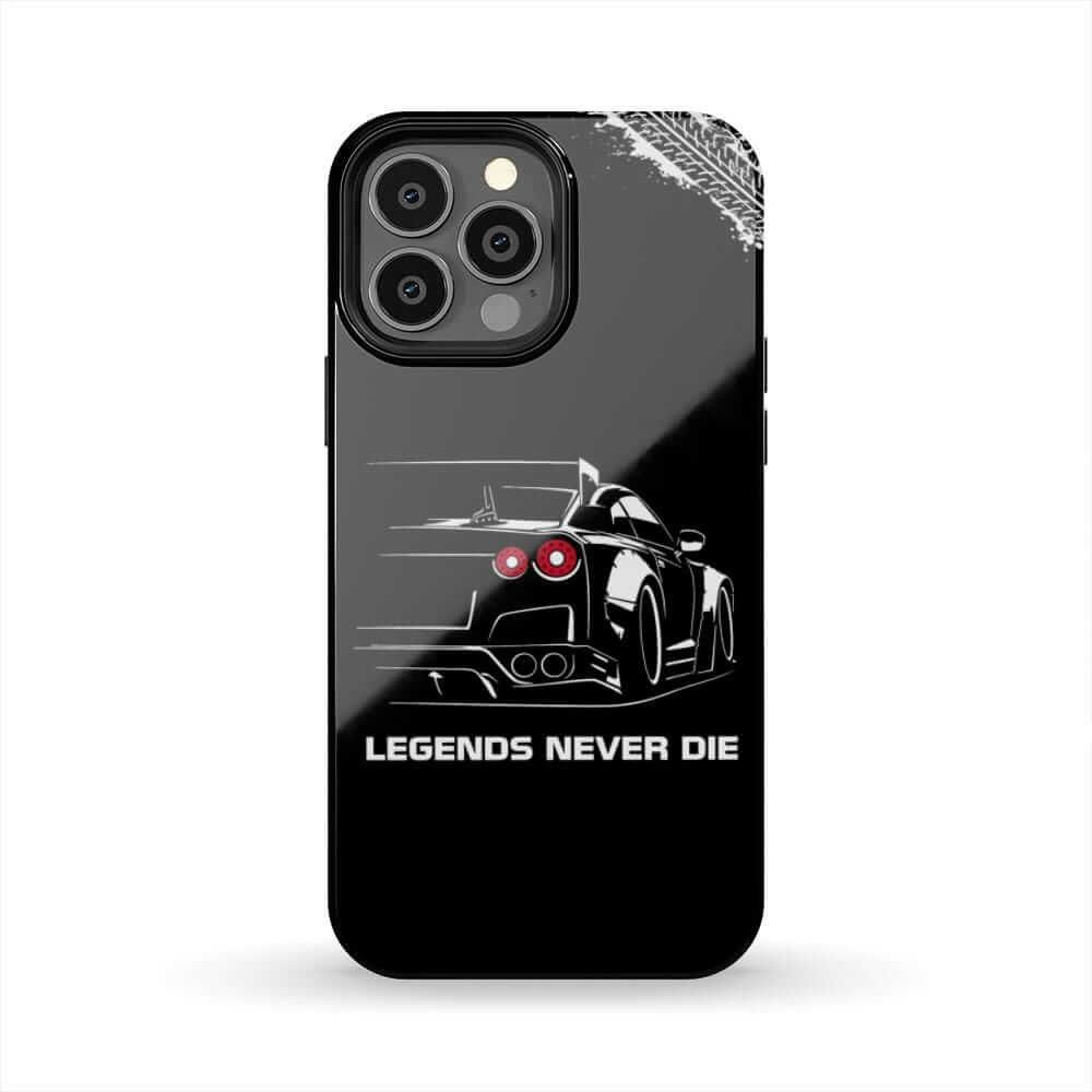 R35 GT-R BNR35 Godzilla Legends Never Die Tough Phone Case | JDM Gift