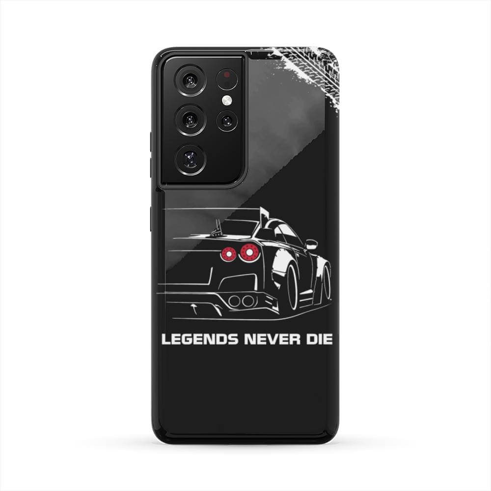 R35 GT-R BNR35 Godzilla Legends Never Die Tough Phone Case | JDM Gift